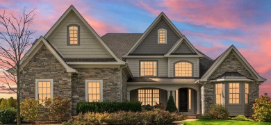 Discover this stunning custom-built home in the highly on Sand Creek Golf and Country Club  in Indiana - for sale on GolfHomes.com, golf home, golf lot