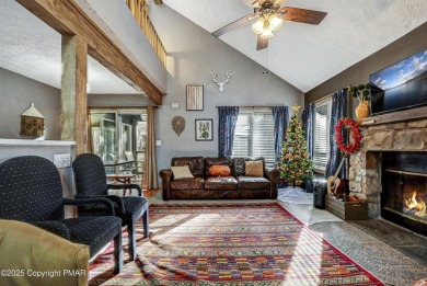 Relax at this Cozy Boho Chic Townhouse in SNOW RIDGE Village, a on Jack Frost National Golf Course in Pennsylvania - for sale on GolfHomes.com, golf home, golf lot