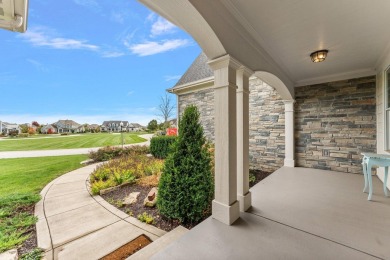 Discover this stunning custom-built home in the highly on Sand Creek Golf and Country Club  in Indiana - for sale on GolfHomes.com, golf home, golf lot