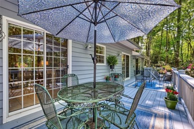 Lovely one story home with a beautiful level yard with mature on Wildcat Cliffs Country Club in North Carolina - for sale on GolfHomes.com, golf home, golf lot