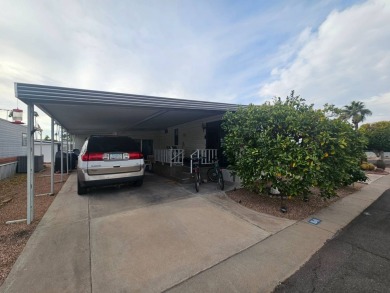 Open Floor Plan 1BD 1.5 Bath W/Huge Covered Carport & 2 Fruit on Viewpoint Golf Resort in Arizona - for sale on GolfHomes.com, golf home, golf lot