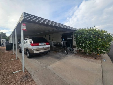 Open Floor Plan 1BD 1.5 Bath W/Huge Covered Carport & 2 Fruit on Viewpoint Golf Resort in Arizona - for sale on GolfHomes.com, golf home, golf lot