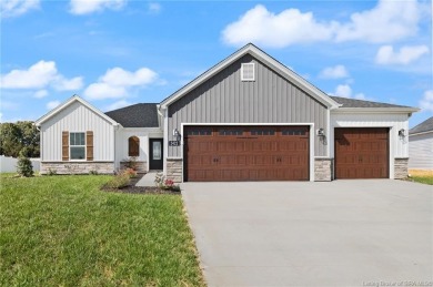 Introducing The *Emerson* Plan in ASB's newest development of on Covered Bridge Golf Club in Indiana - for sale on GolfHomes.com, golf home, golf lot