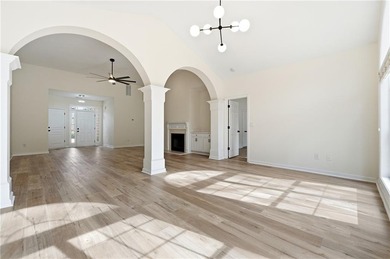 Welcome home to this beautifully renovated 4-bedroom, 2-bath on Trophy Club of Apalachee in Georgia - for sale on GolfHomes.com, golf home, golf lot