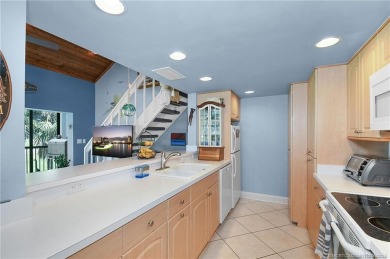 Gorgeous three bedroom three bath fully furnished unit offers a on Ocean Club At the Hutchinson Island Beach Resort in Florida - for sale on GolfHomes.com, golf home, golf lot