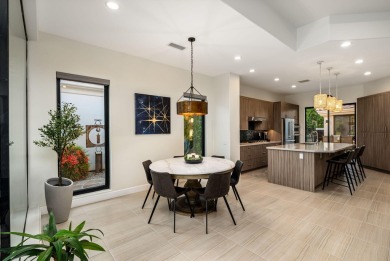 Experience luxury desert living in this impeccably remodeled on Mountain View Country Club in California - for sale on GolfHomes.com, golf home, golf lot
