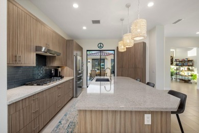 Experience luxury desert living in this impeccably remodeled on Mountain View Country Club in California - for sale on GolfHomes.com, golf home, golf lot