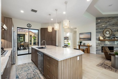 Experience luxury desert living in this impeccably remodeled on Mountain View Country Club in California - for sale on GolfHomes.com, golf home, golf lot