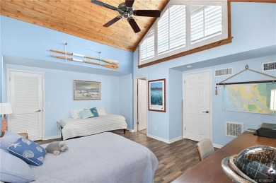 Gorgeous three bedroom three bath fully furnished unit offers a on Ocean Club At the Hutchinson Island Beach Resort in Florida - for sale on GolfHomes.com, golf home, golf lot