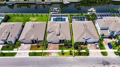 Under contract-accepting backup offers. 1028 Signet Drive on Apollo Beach Golf and Sea Club in Florida - for sale on GolfHomes.com, golf home, golf lot