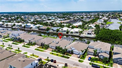 Under contract-accepting backup offers. 1028 Signet Drive on Apollo Beach Golf and Sea Club in Florida - for sale on GolfHomes.com, golf home, golf lot