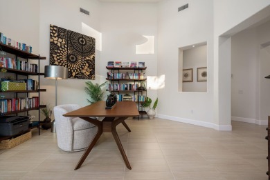 Experience luxury desert living in this impeccably remodeled on Mountain View Country Club in California - for sale on GolfHomes.com, golf home, golf lot