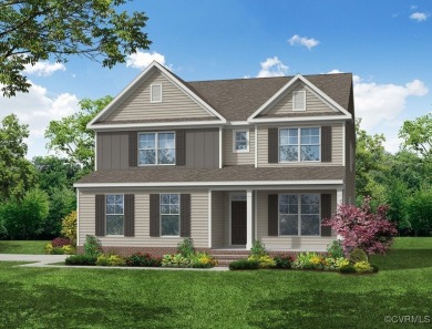 This is a to-be built home! The Davidson features 6 bedrooms, 4 on Brickshire Golf Club in Virginia - for sale on GolfHomes.com, golf home, golf lot