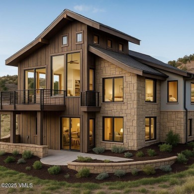 Lot for sale with approved architectural plans and paid HOA on Gypsum Creek Golf Course in Colorado - for sale on GolfHomes.com, golf home, golf lot