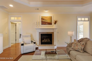 Bright & cheery end unit townhome with low maintenance brick on Cape Fear National At Brunswick Forest in North Carolina - for sale on GolfHomes.com, golf home, golf lot