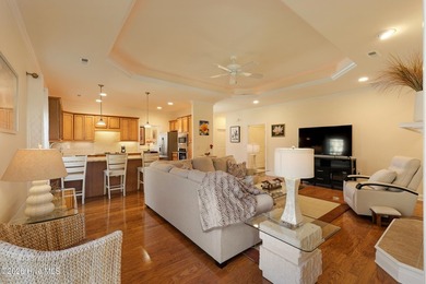 Bright & cheery end unit townhome with low maintenance brick on Cape Fear National At Brunswick Forest in North Carolina - for sale on GolfHomes.com, golf home, golf lot