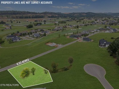 This half acre lot offers views of TN Nationals 13th and 14th on Tennessee National Golf Club in Tennessee - for sale on GolfHomes.com, golf home, golf lot
