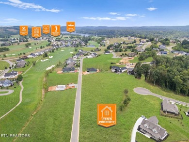 This half acre lot offers views of TN Nationals 13th and 14th on Tennessee National Golf Club in Tennessee - for sale on GolfHomes.com, golf home, golf lot