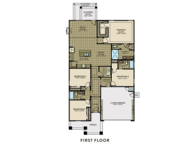 Discover the Scottsdale Floor Plan - Now Available in Horizon's on Emerald Springs Golf Course in Texas - for sale on GolfHomes.com, golf home, golf lot