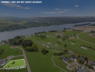 This half acre lot offers views of TN Nationals 13th and 14th on Tennessee National Golf Club in Tennessee - for sale on GolfHomes.com, golf home, golf lot