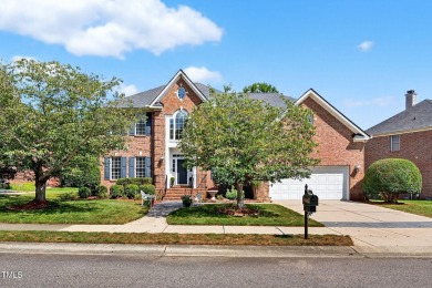 This warm and welcoming home sits in the heart of Wakefield on TPC at Wakefield Plantation in North Carolina - for sale on GolfHomes.com, golf home, golf lot