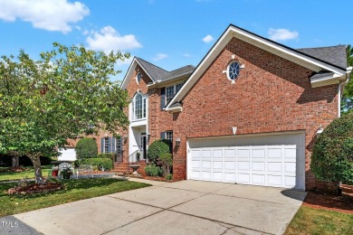 This warm and welcoming home sits in the heart of Wakefield on TPC at Wakefield Plantation in North Carolina - for sale on GolfHomes.com, golf home, golf lot