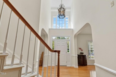 This warm and welcoming home sits in the heart of Wakefield on TPC at Wakefield Plantation in North Carolina - for sale on GolfHomes.com, golf home, golf lot