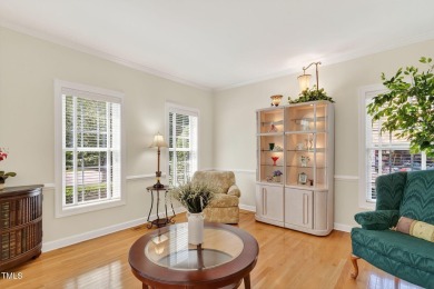 This warm and welcoming home sits in the heart of Wakefield on TPC at Wakefield Plantation in North Carolina - for sale on GolfHomes.com, golf home, golf lot