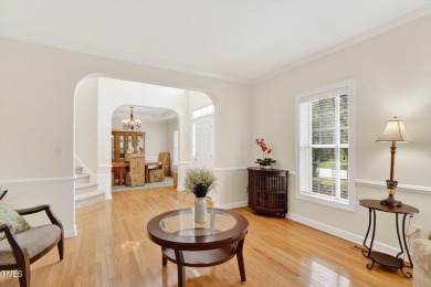 This warm and welcoming home sits in the heart of Wakefield on TPC at Wakefield Plantation in North Carolina - for sale on GolfHomes.com, golf home, golf lot