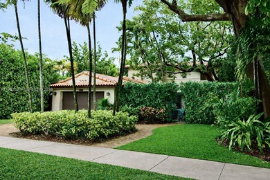 Beautifully preserved two-story Miami Beach residence located on on La Gorce Country Club in Florida - for sale on GolfHomes.com, golf home, golf lot