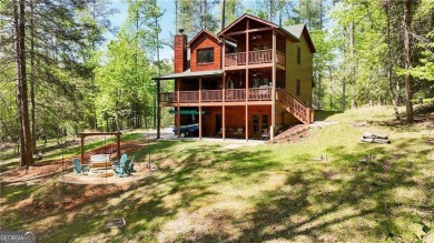 Charming FULLY FURNISHED Cabin on a level Private Wooded Lot! on White Path Golf Club in Georgia - for sale on GolfHomes.com, golf home, golf lot