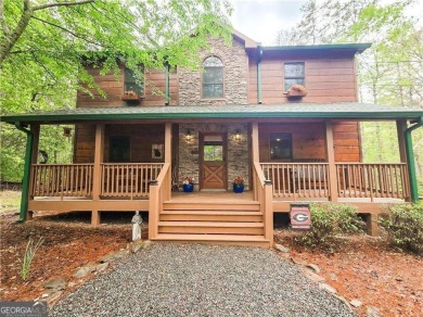 Charming FULLY FURNISHED Cabin on a level Private Wooded Lot! on White Path Golf Club in Georgia - for sale on GolfHomes.com, golf home, golf lot
