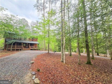Charming FULLY FURNISHED Cabin on a level Private Wooded Lot! on White Path Golf Club in Georgia - for sale on GolfHomes.com, golf home, golf lot