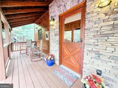 Charming FULLY FURNISHED Cabin on a level Private Wooded Lot! on White Path Golf Club in Georgia - for sale on GolfHomes.com, golf home, golf lot