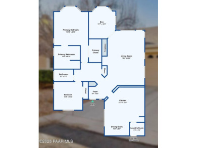 Beautifully maintained, Move-In Ready 2 bedroom + Den, 2 bath, 1 on Prescott Lakes Golf and Country Club in Arizona - for sale on GolfHomes.com, golf home, golf lot