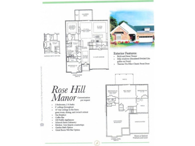Ashely Builders is proud to introduce the Manor Collection. Rose on Highland Country Club in Kentucky - for sale on GolfHomes.com, golf home, golf lot