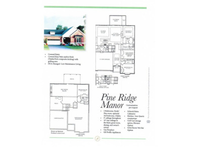 Ashely Builders is proud to introduce the Manor Collection. Rose on Highland Country Club in Kentucky - for sale on GolfHomes.com, golf home, golf lot