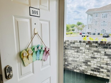OPEN HOUSE SATURDAY MAY 31 ( 12PM - 2PM )  First-floor end unit on Myrtlewood Golf Course and Club  in South Carolina - for sale on GolfHomes.com, golf home, golf lot