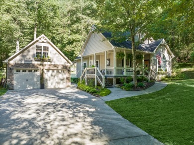 Step into serenity and style in this stunning craftsman-style on White Path Golf Club in Georgia - for sale on GolfHomes.com, golf home, golf lot