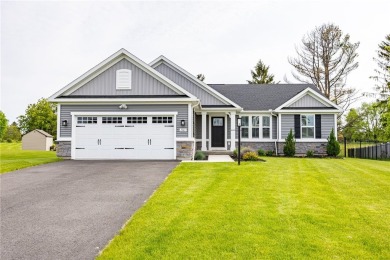 Why wait to build when you can move right into this stunning on Webster Golf Club - West in New York - for sale on GolfHomes.com, golf home, golf lot