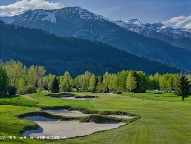4325 W MOUNTAIN ROSE Court on Teton Pines Golf Club in Wyoming - for sale on GolfHomes.com, golf home, golf lot