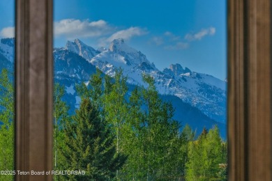 4325 W MOUNTAIN ROSE Court on Teton Pines Golf Club in Wyoming - for sale on GolfHomes.com, golf home, golf lot