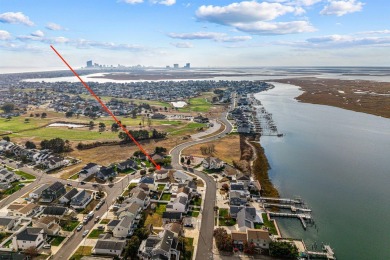 This stunning, one-of-a-kind custom home offers unparalleled Bay on The Links At Brigantine Beach in New Jersey - for sale on GolfHomes.com, golf home, golf lot