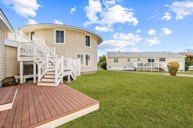 This stunning, one-of-a-kind custom home offers unparalleled Bay on The Links At Brigantine Beach in New Jersey - for sale on GolfHomes.com, golf home, golf lot