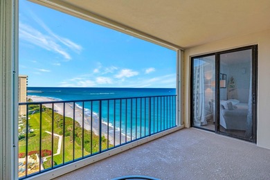 This ocean front END UNIT offers magnificent panoramic on Jupiter Dunes Golf Course in Florida - for sale on GolfHomes.com, golf home, golf lot