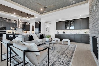 A Masterpiece on the North 5th Tee Box -- The Avalon at its on Wildhorse Golf Club of Robson Ranch in Texas - for sale on GolfHomes.com, golf home, golf lot