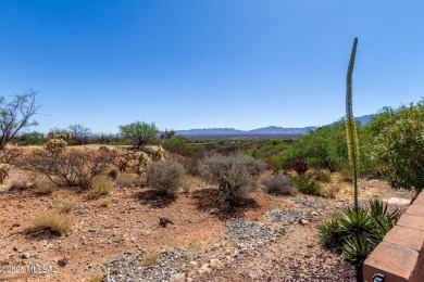 Spacious open-concept living area with stunning mountain views on Canoa Hills Golf Course in Arizona - for sale on GolfHomes.com, golf home, golf lot