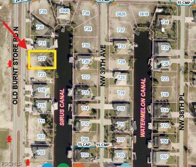 LOCATION, LOCATION, LOCATION! This prime Gulf-access lot sits on on Burnt Store Golf Club in Florida - for sale on GolfHomes.com, golf home, golf lot