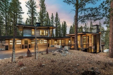 As you cross a bridge leading to the entry of this Walton on Lahontan Golf Club - Lahontan in California - for sale on GolfHomes.com, golf home, golf lot