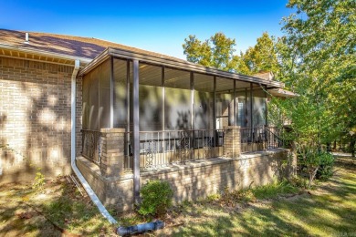 Golf-front brick beauty on a shaded double lot in Indian Hills on Indian Hills Country Club in Arkansas - for sale on GolfHomes.com, golf home, golf lot